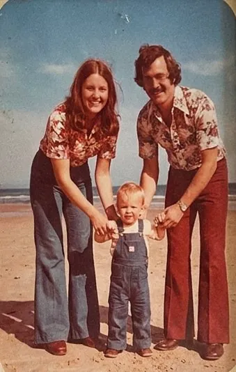 The same photo found, straightened and restored